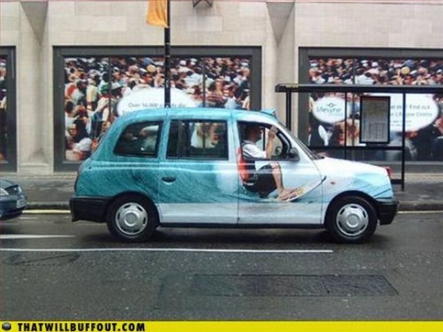 Cars in Hilarious and Weird Situations (83 pics)