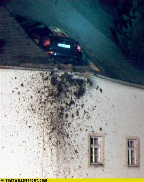 Cars in Hilarious and Weird Situations (83 pics)