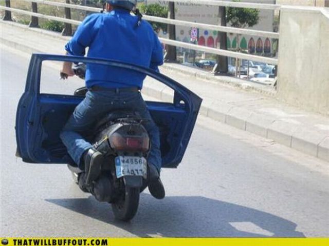 Cars in Hilarious and Weird Situations (83 pics)