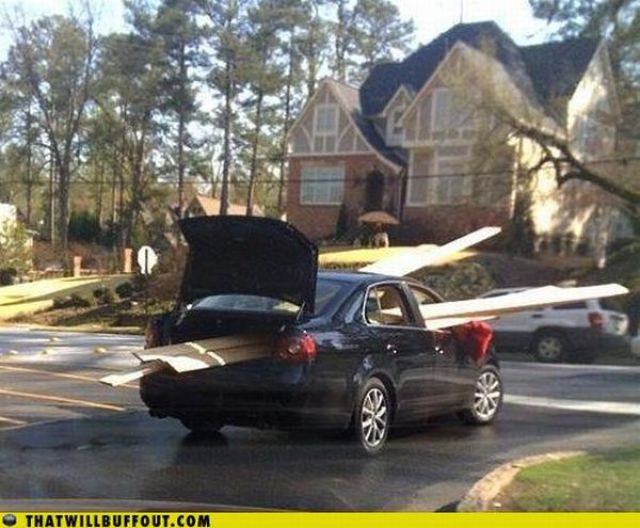 Cars in Hilarious and Weird Situations (83 pics)