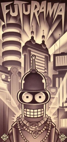 Works of Art Inspired by Futurama TV Show (39 pics)