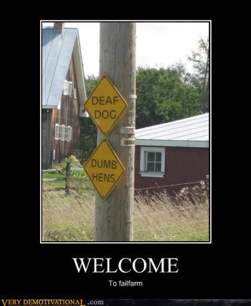 Funny Demotivational Posters. Part 6 (78 pics)