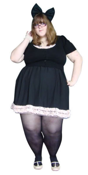Stylish and Creative Plump Girl (36 pics)
