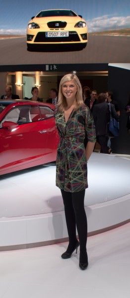 Girls from the 2010 Paris Motor Show (109 pics)