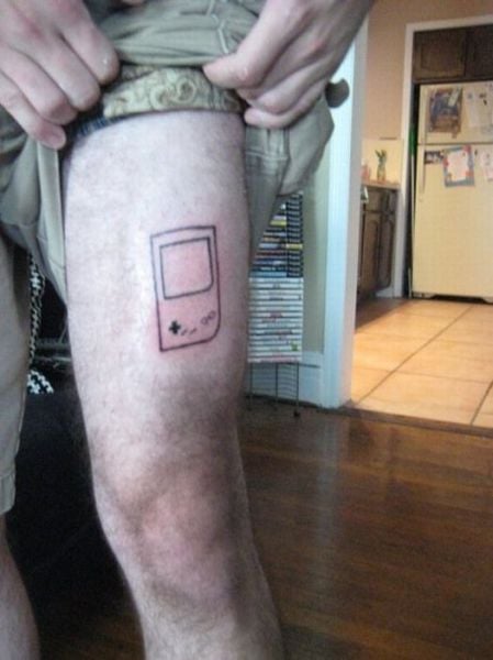 Horrible Self-made Tattoos