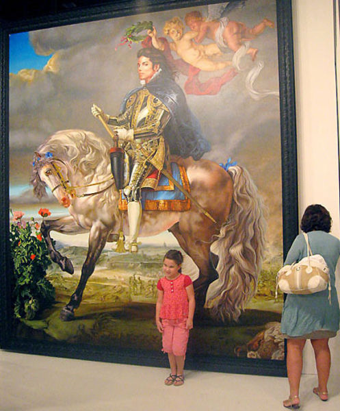 Michael Jackson Kitsch Art