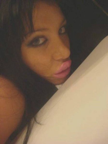 Proud Big Lip Chick Puckers Up