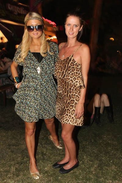 Coachella Music Festival: Half Naked Hot Young White Chicks Dancing