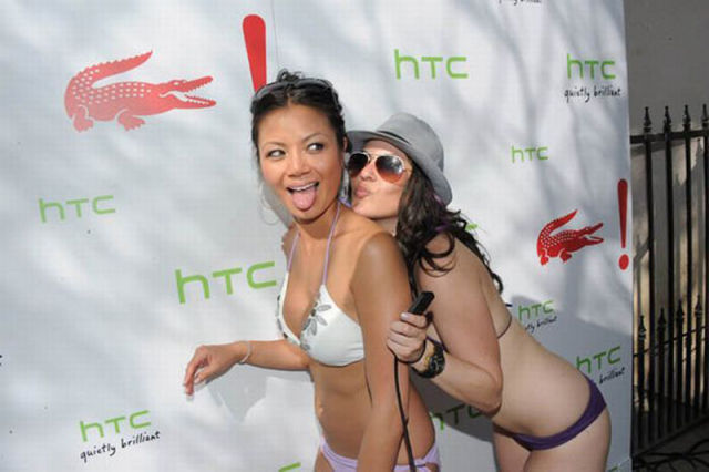 Coachella Music Festival: Half Naked Hot Young White Chicks Dancing