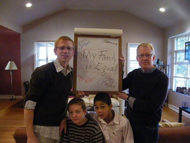 Gay Couples with Their Children