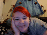 Funny Social Network Girl