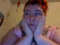 Funny Social Network Girl