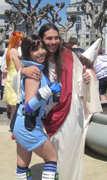 Jesus Partying With Super Hot Babes