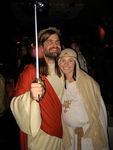 Jesus Partying With Super Hot Babes