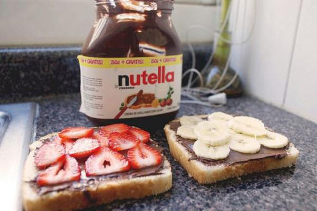 Food Porn with Nutella