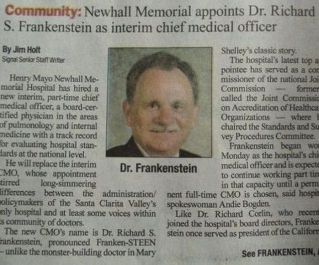 Most Unfortunate Doctors