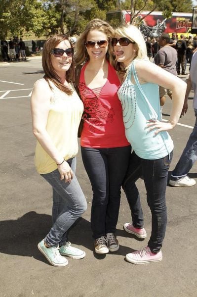 Girls from Rockstar Mayhem Festival 2011