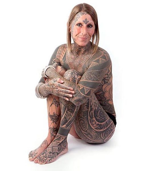 Divorcee Celebrates By Tattooing Entire Body