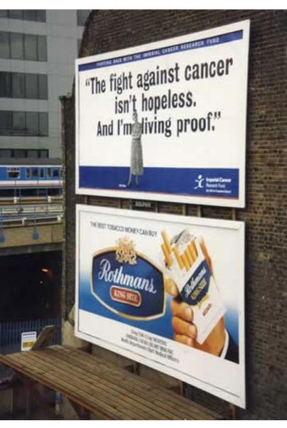 Advertisements in Bad Places