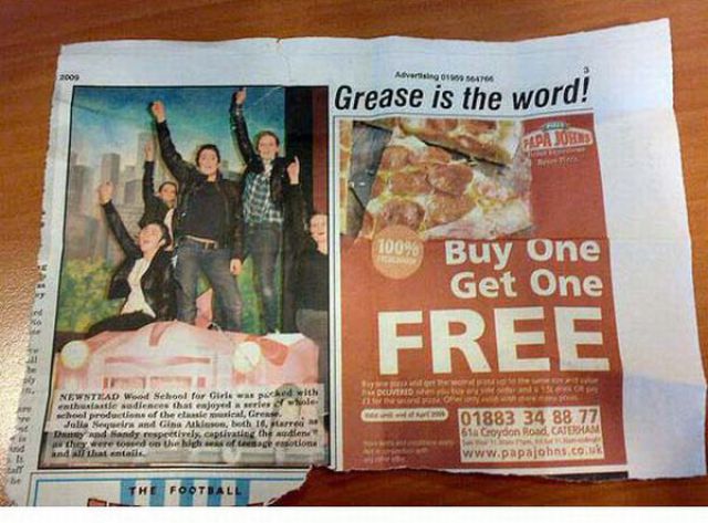 Advertisements in Bad Places