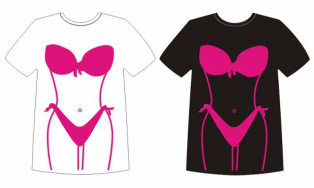 T-Shirts That Look Like a Bikini
