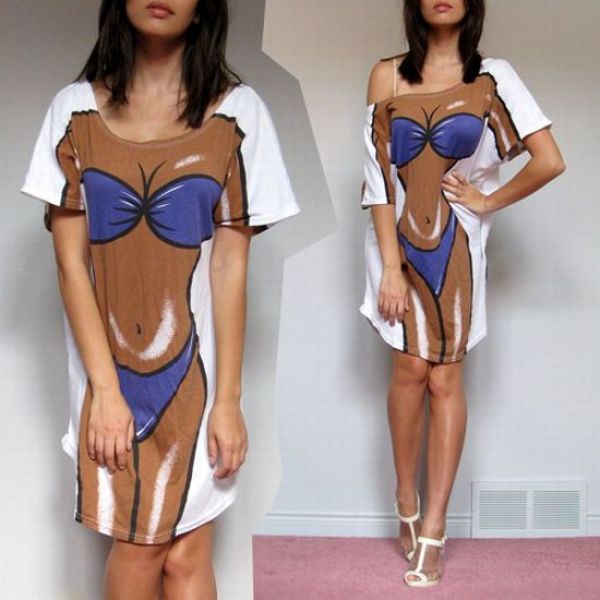 T-Shirts That Look Like a Bikini