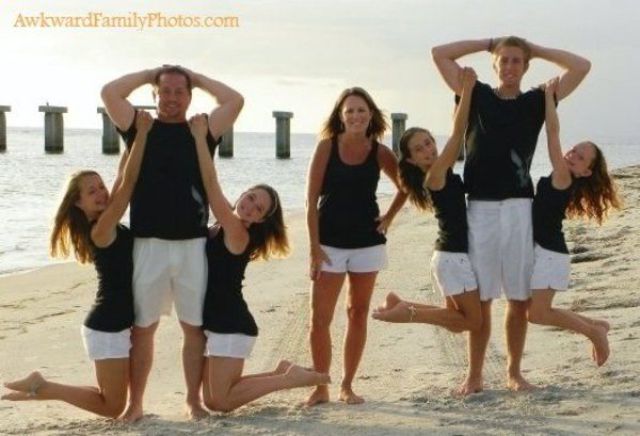 Painfully Awkward Family Vacation Photos
