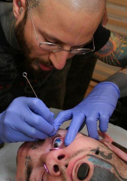 Creepy Eyeball Tattoos
