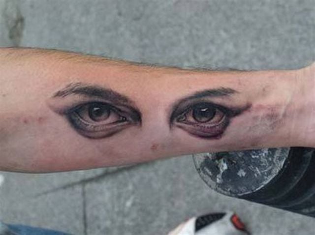 Creepy Eyeball Tattoos