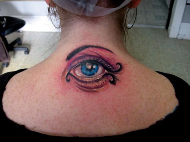 Creepy Eyeball Tattoos
