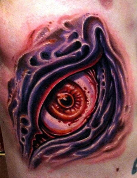 Creepy Eyeball Tattoos
