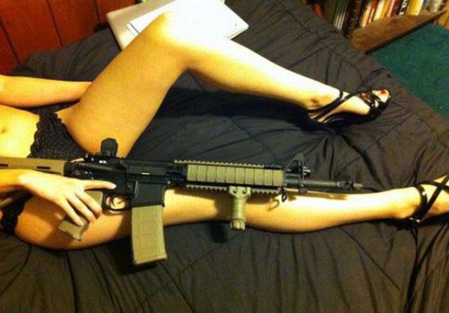 Girls with Guns - Could It Be Any Hotter?