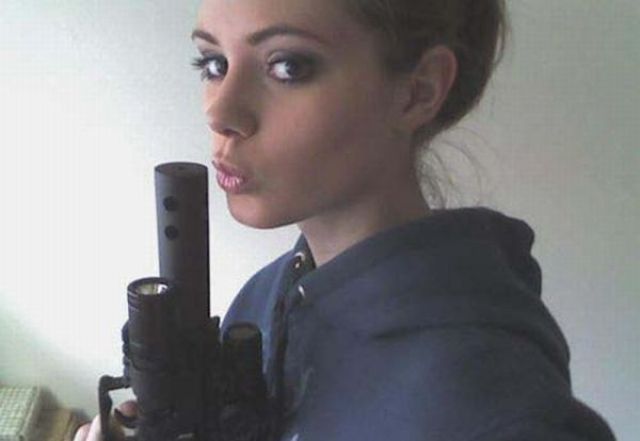 Girls with Guns - Could It Be Any Hotter?