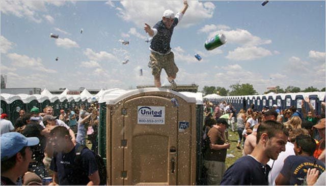 The Drunken Mayhem of the Preakness Infield