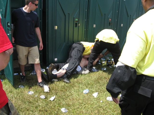 The Drunken Mayhem of the Preakness Infield
