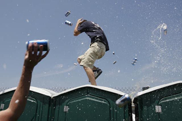 The Drunken Mayhem of the Preakness Infield
