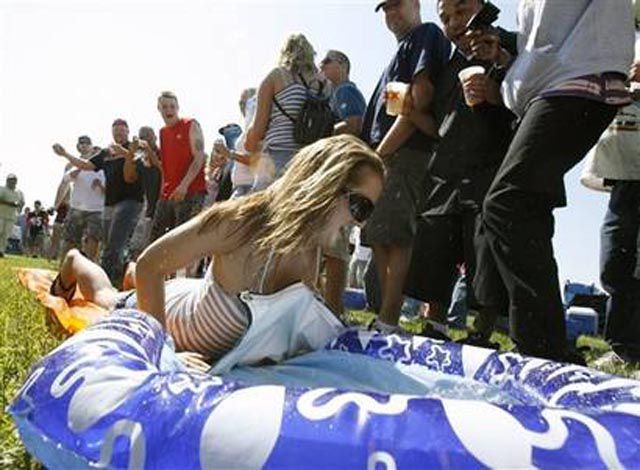 The Drunken Mayhem of the Preakness Infield