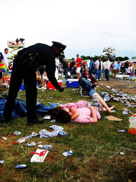 The Drunken Mayhem of the Preakness Infield