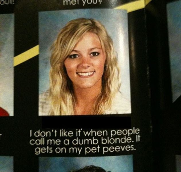 It’s Funny When Blondes Fail