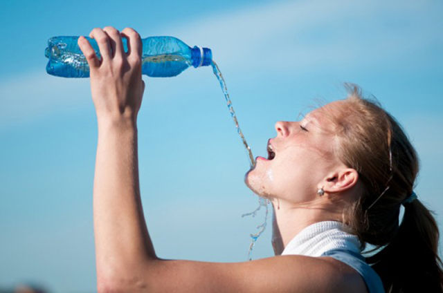 Girls Failing to Drink Water