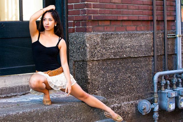 Models in Uncomfortable Poses