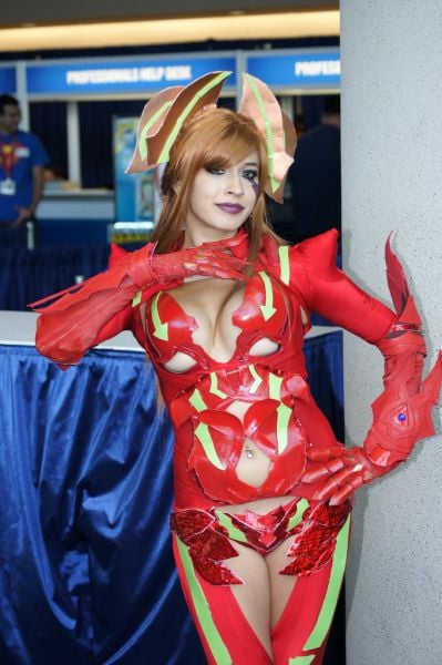 Most Attractive Geeky Girls in Costume from 2011