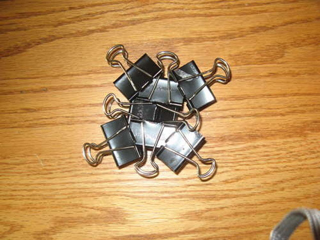 Binder Clips Can Be Very Handy