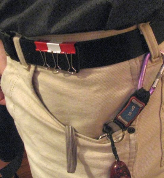 Binder Clips Can Be Very Handy