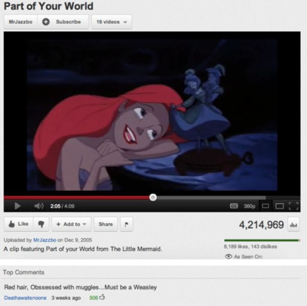 Really Funny YouTube Comments. Part 2