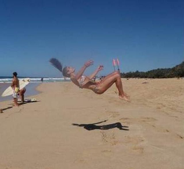Georgia Cheerleader Gets Buff