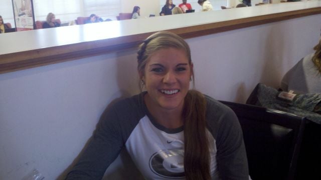 Georgia Cheerleader Gets Buff