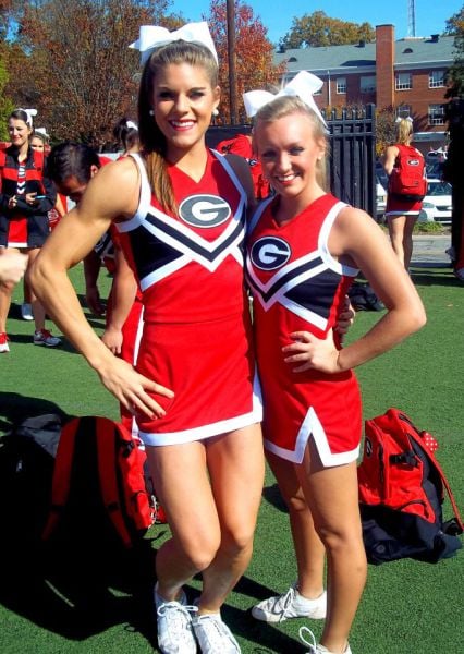 Georgia Cheerleader Gets Buff