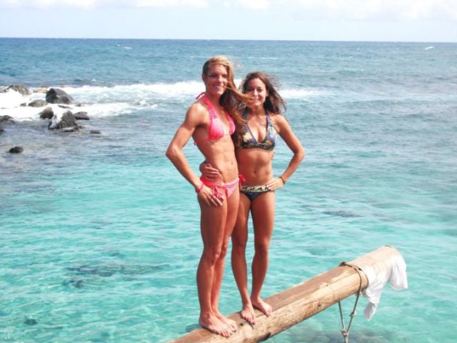 Georgia Cheerleader Gets Buff