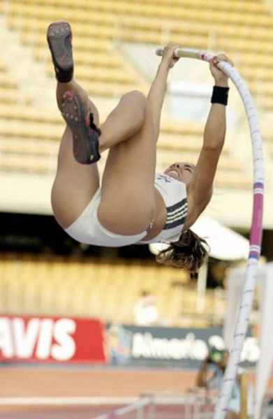 Seductive Pole Vaulting Girls